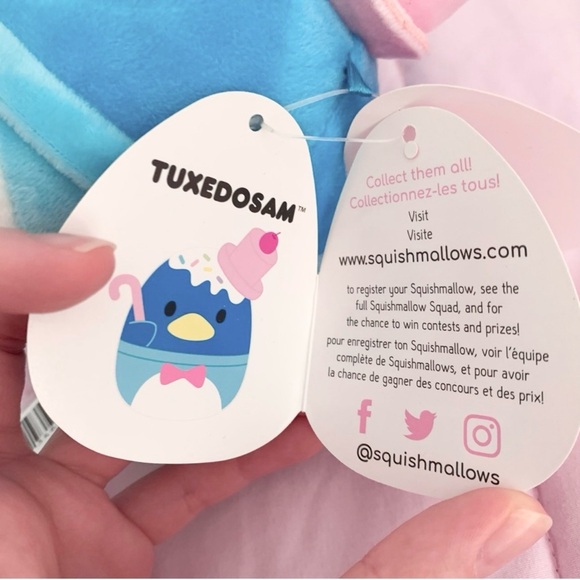 Nwt tuxedo sam milkshake squishmallow 5” - Picture 3 of 3